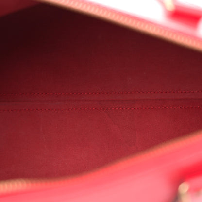 Louis Vuitton Epi Speedy 30 Castillan Red 4 of 15