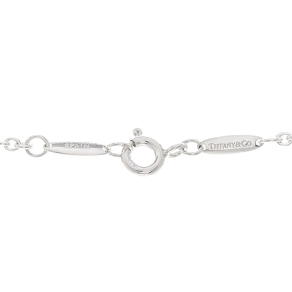 Tiffany Sterling Silver Elsa Peretti Open Heart Lariat Necklace 4 of 5