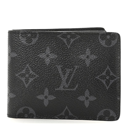 Louis Vuitton Monogram Eclipse Slender Wallet 1 of 6