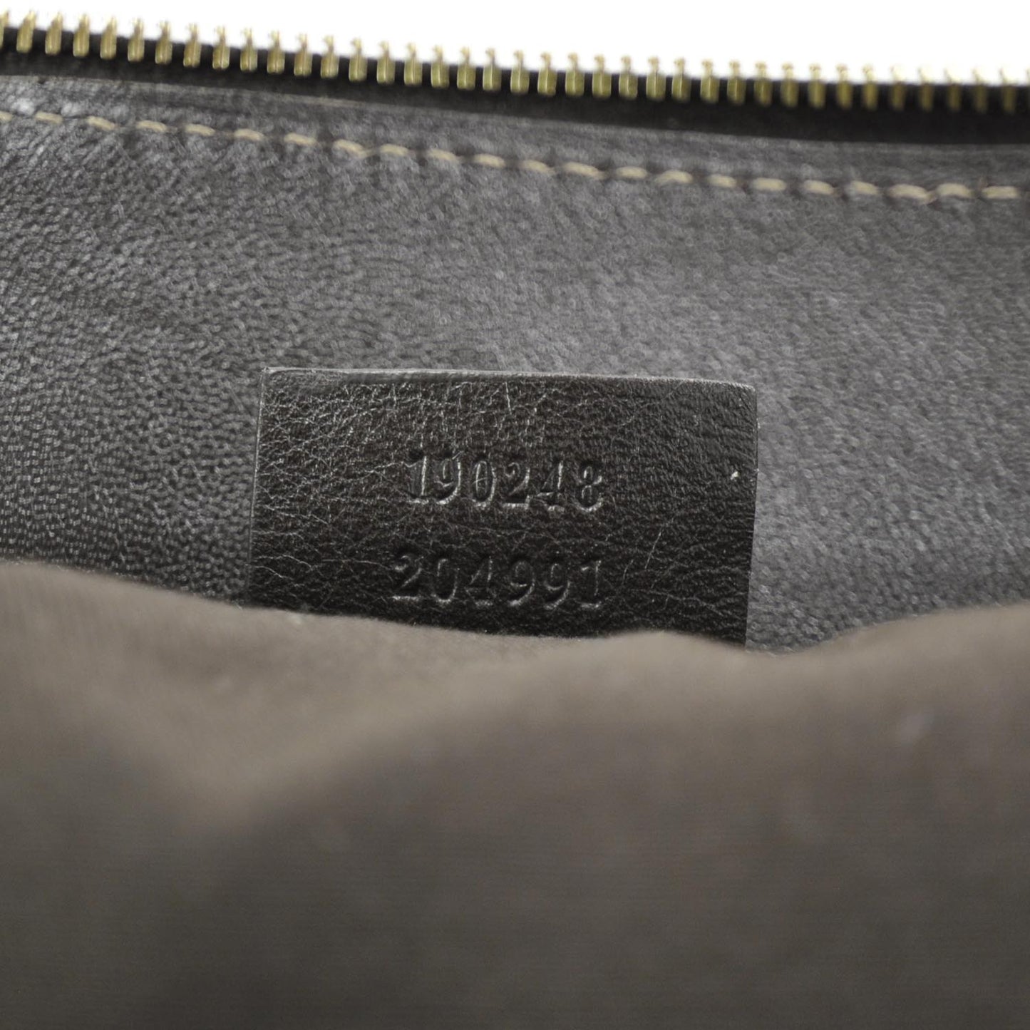 Monogram D Gold Tote Ebony