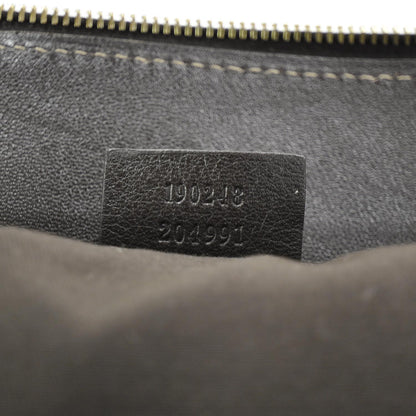 Gucci Monogram D Gold Tote Ebony 9 of 9