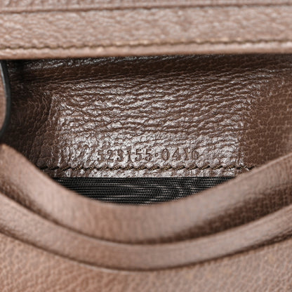 Gucci GG Supreme Monogram Web Ophidia Card Case Beige New Acero 7 of 13
