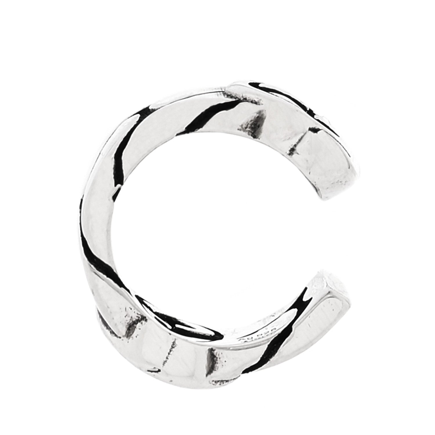 Gucci Sterling Silver Interlocking G Ear Cuff 1 of 5