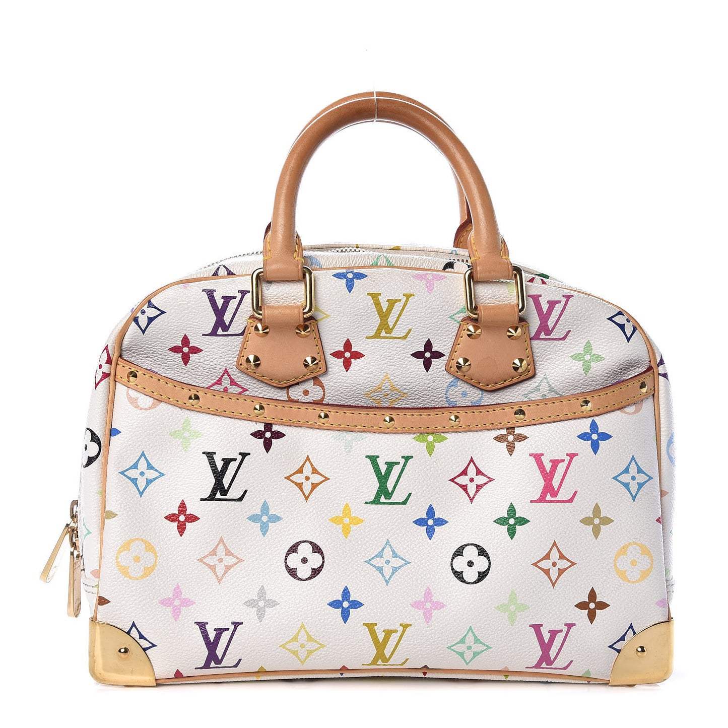 Monogram Multicolor Trouville White