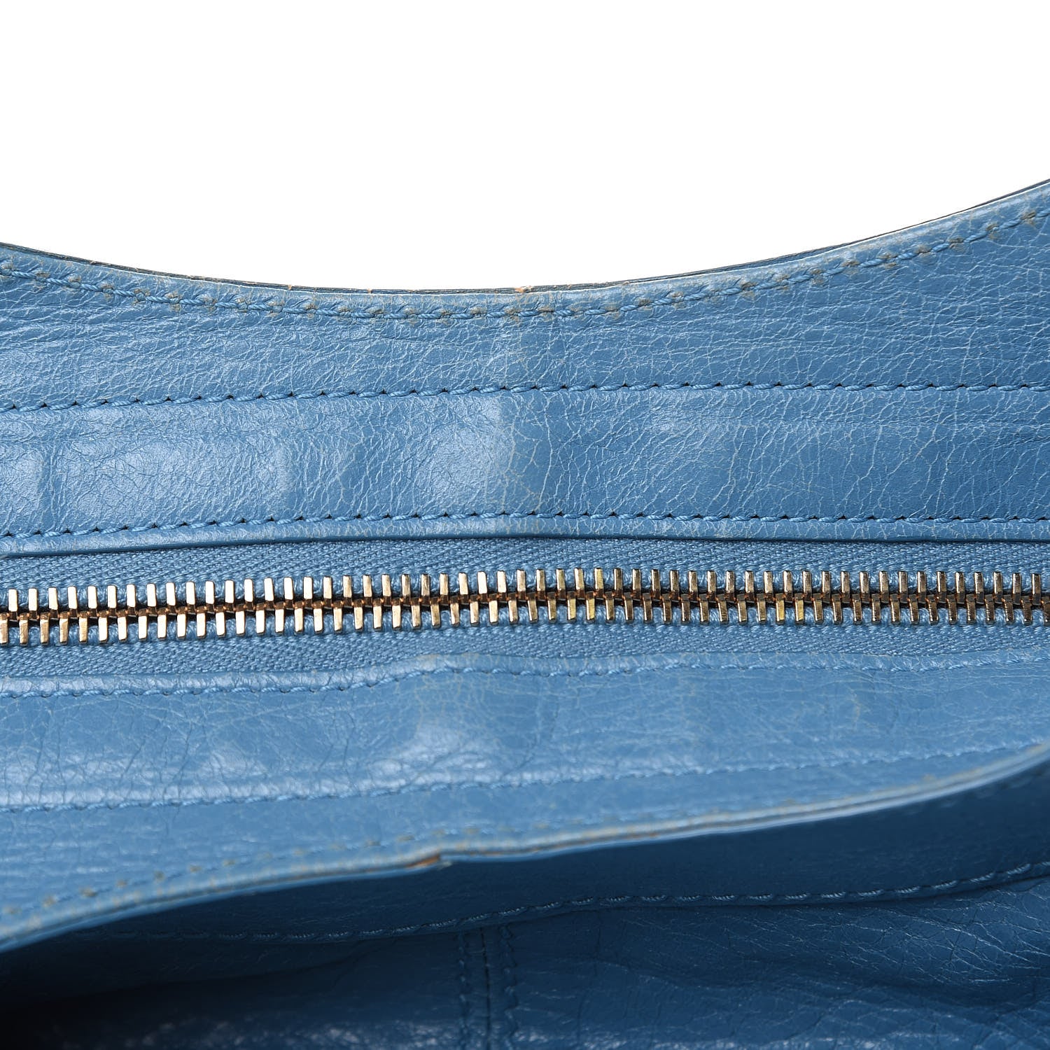 Balenciaga Agneau Giant 12 Gold Hardware Part Time Bleu Indigo 13 of 17