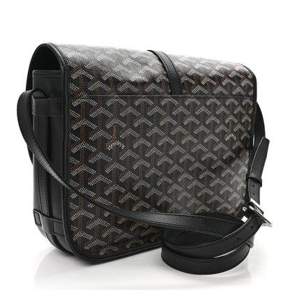 Goyard Goyardine Belvedere II MM Messenger Bag Black 3 of 8