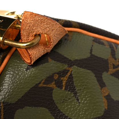Louis Vuitton Monogram Graffiti Speedy 30 Kaki 15 of 16