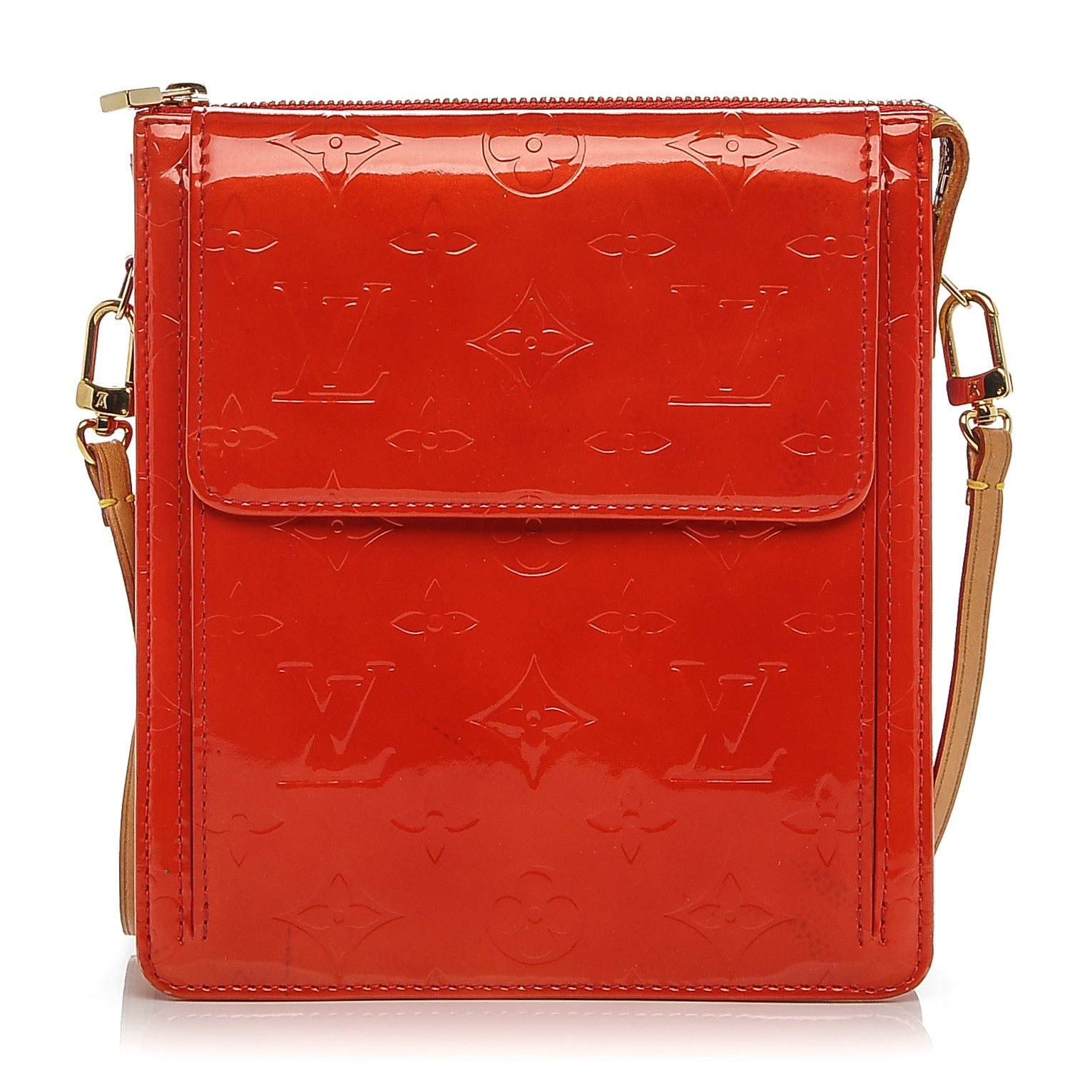 Louis Vuitton Vernis Mott Rouge 1 of 7