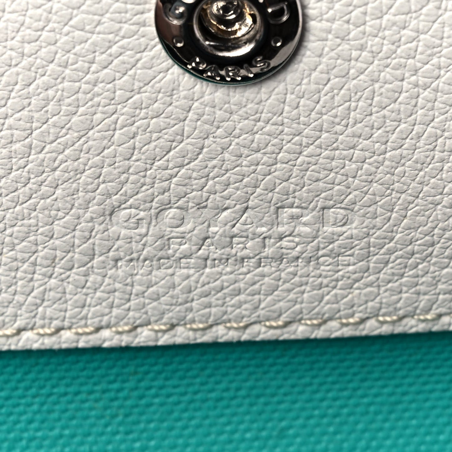 Goyardine Saint Louis Claire Voie GM White Opaline
