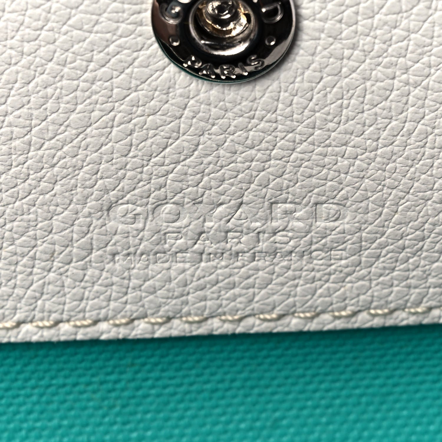 Goyard Goyardine Saint Louis Claire Voie GM White Opaline 6 of 13