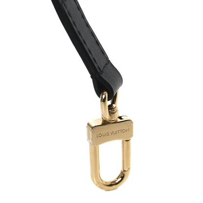 Louis Vuitton Calfskin 16mm Adjustable Shoulder Strap Black 3 of 3