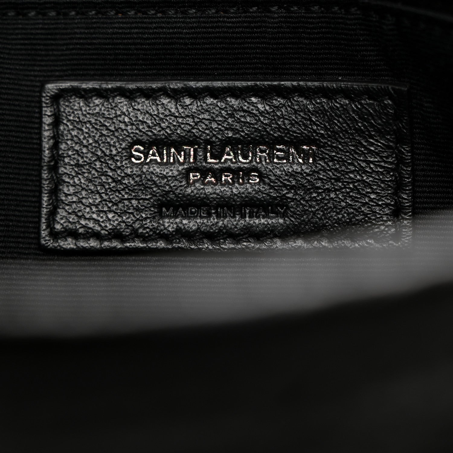 Saint Laurent Crinkled Calfskin Matelasse Monogram Medium Niki Chain Satchel Black 6 of 10