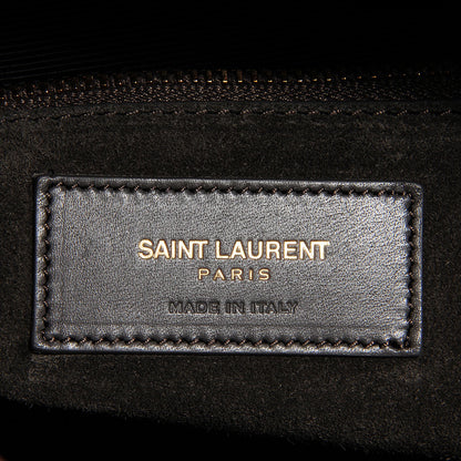 Saint Laurent Calfskin Classic Duffle 6 Earth 7 of 10