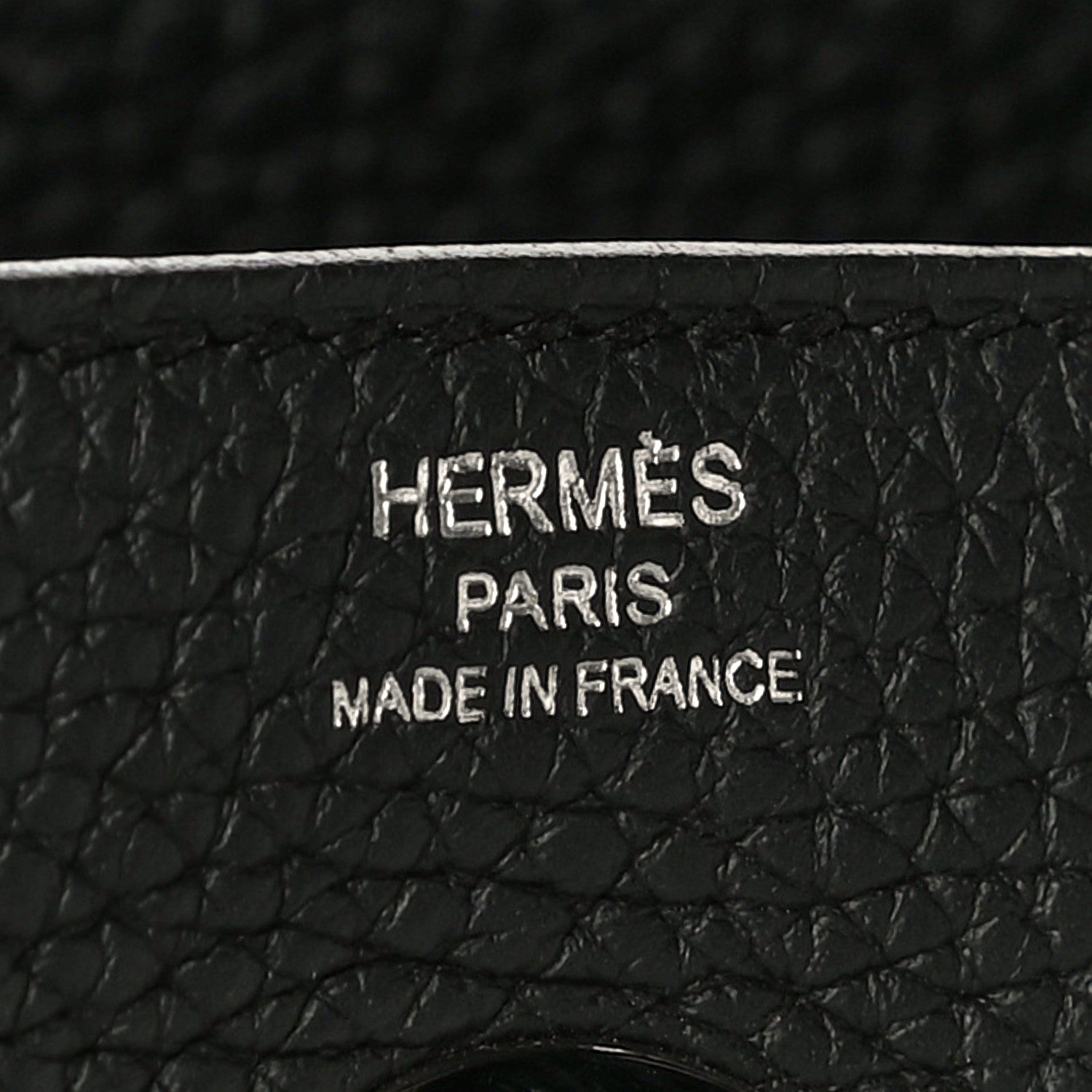 Hermes Taurillon Clemence Lindy 26 Black 6 of 10