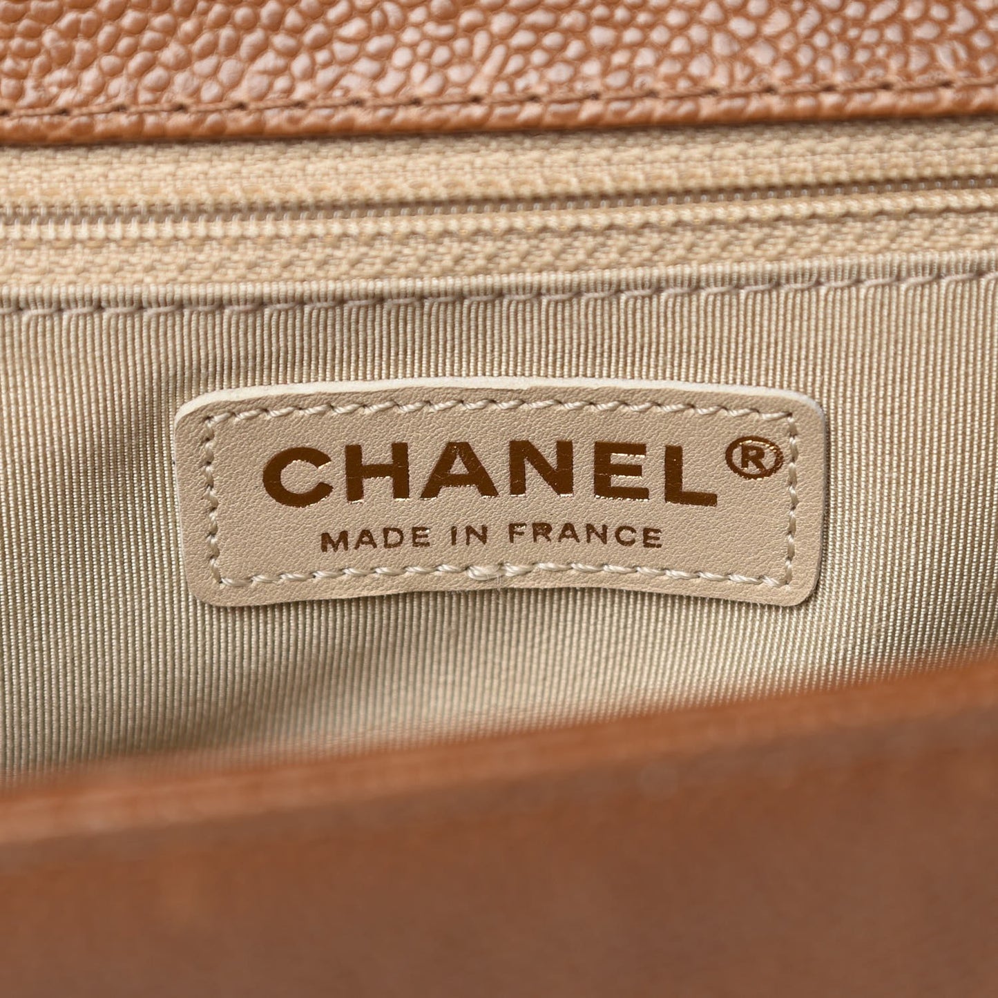Caviar Quilted New Medium Boy Flap Brown