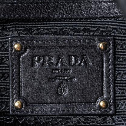 Prada Tessuto Nylon Gaufre Tote Black 6 of 8