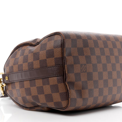 Louis Vuitton Damier Ebene Speedy Bandouliere 25 12 of 14