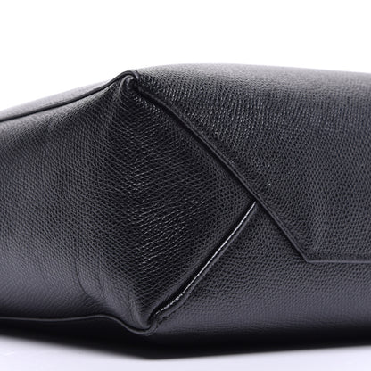 Celine Grained Calfskin Small Vertical Cabas Black 9 of 10