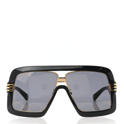 Gucci Acetate Shield GG0900S Sunglasses Black 3 of 4