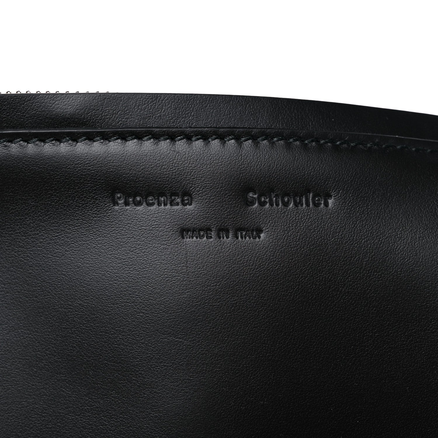 Proenza Schouler Calfskin XL Ruched Tote Black 7 of 9