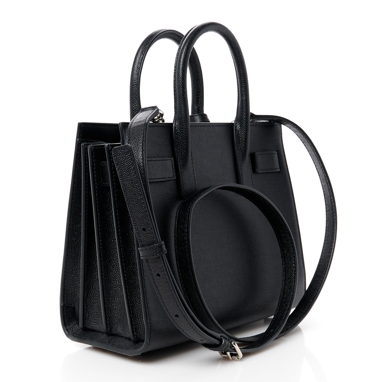 Saint Laurent Grain de Poudre Nano Sac De Jour Black 3 of 12
