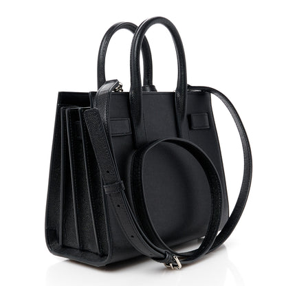 Saint Laurent Grain de Poudre Nano Sac De Jour Black 3 of 12