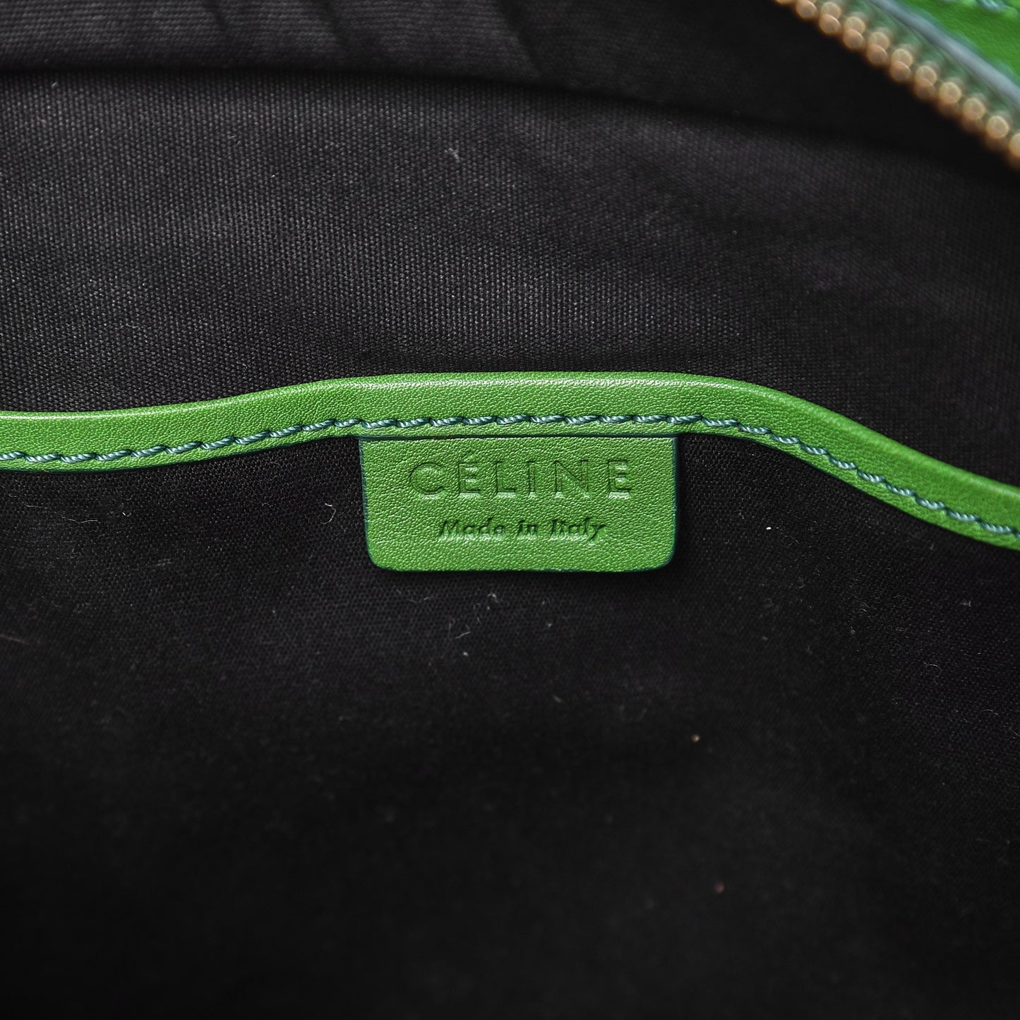 Smooth Calfskin Nano Luggage Green