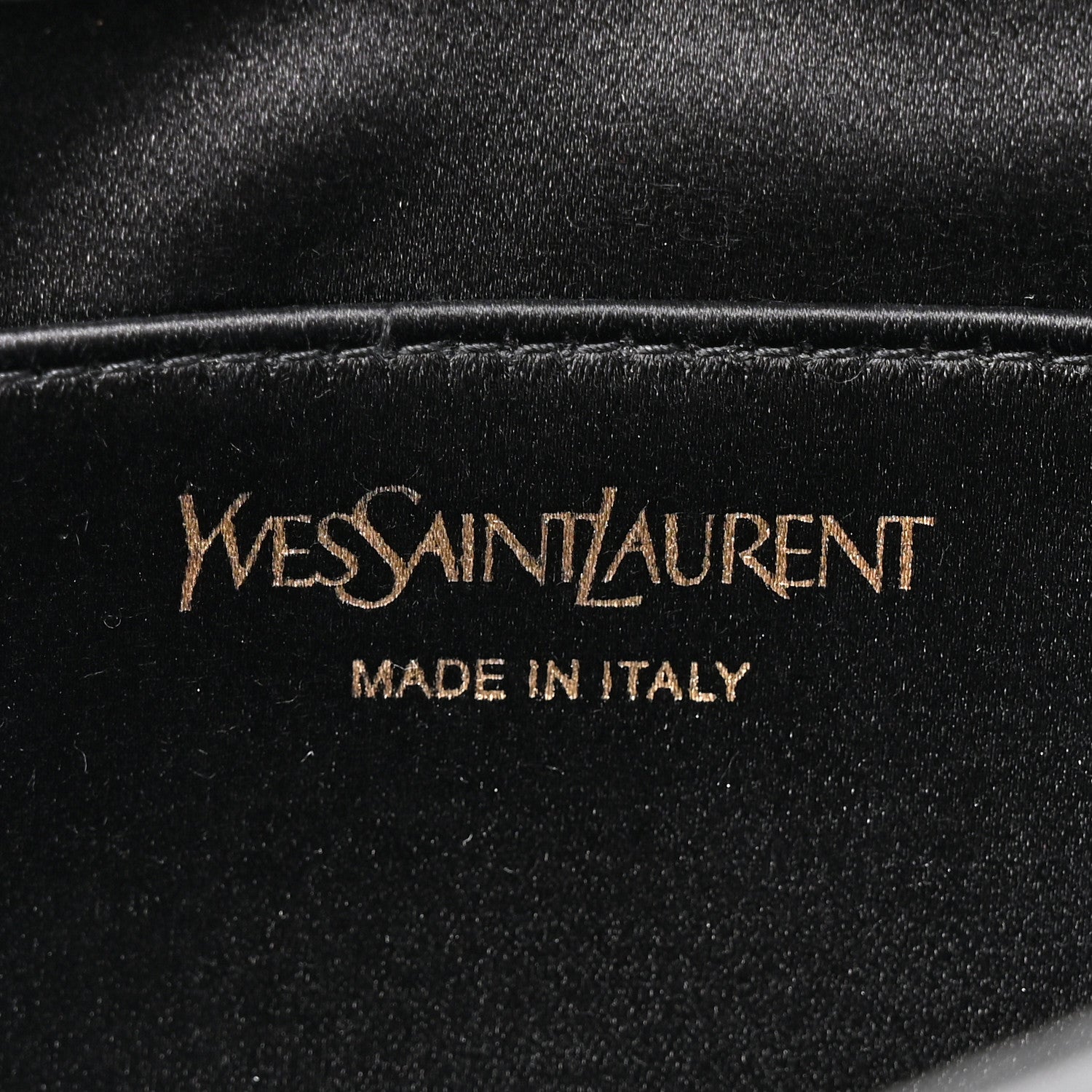 Saint Laurent Calfskin Monogram Large Belle De Jour Clutch Black 6 of 6