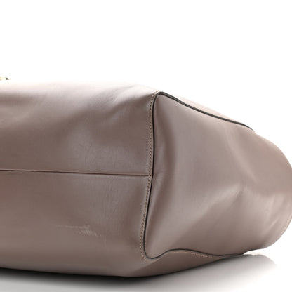 Gucci Smooth Calfskin Large GG Tote Light Purple 10 of 15