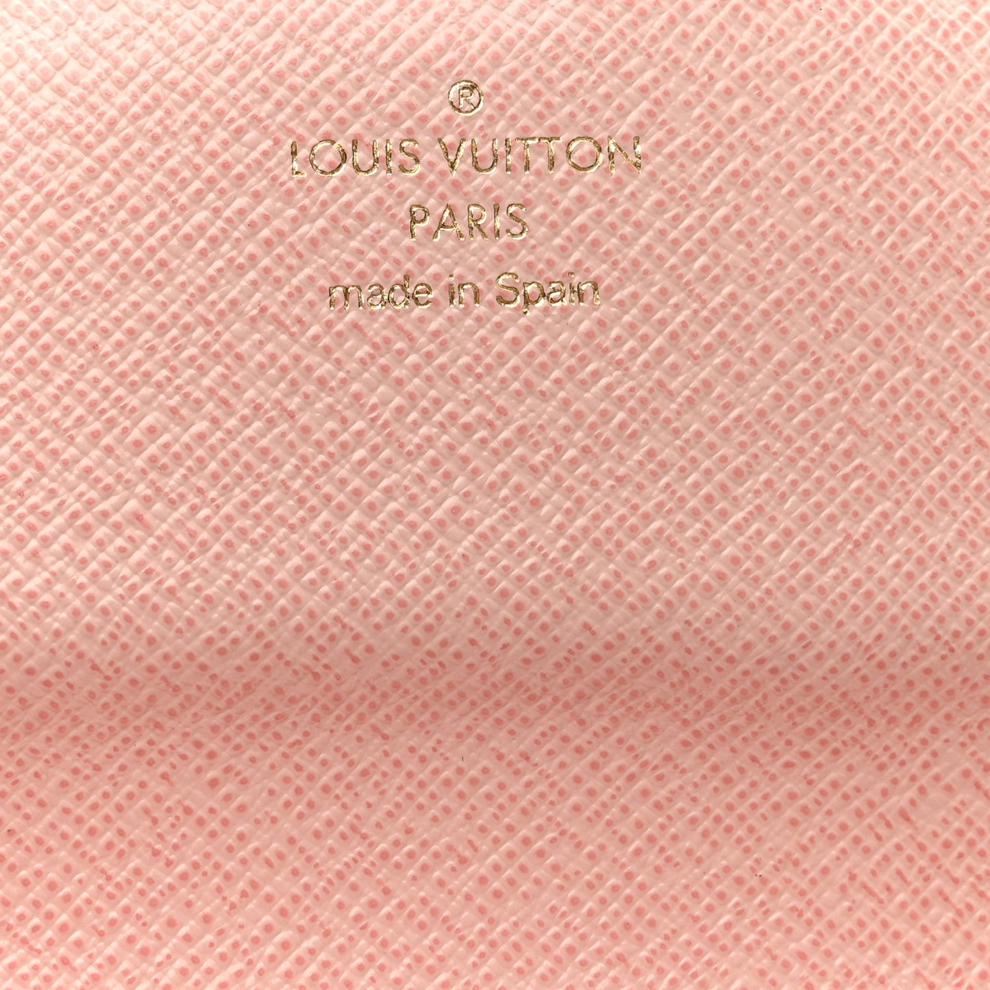 Monogram Josephine Wallet Rose Ballerine