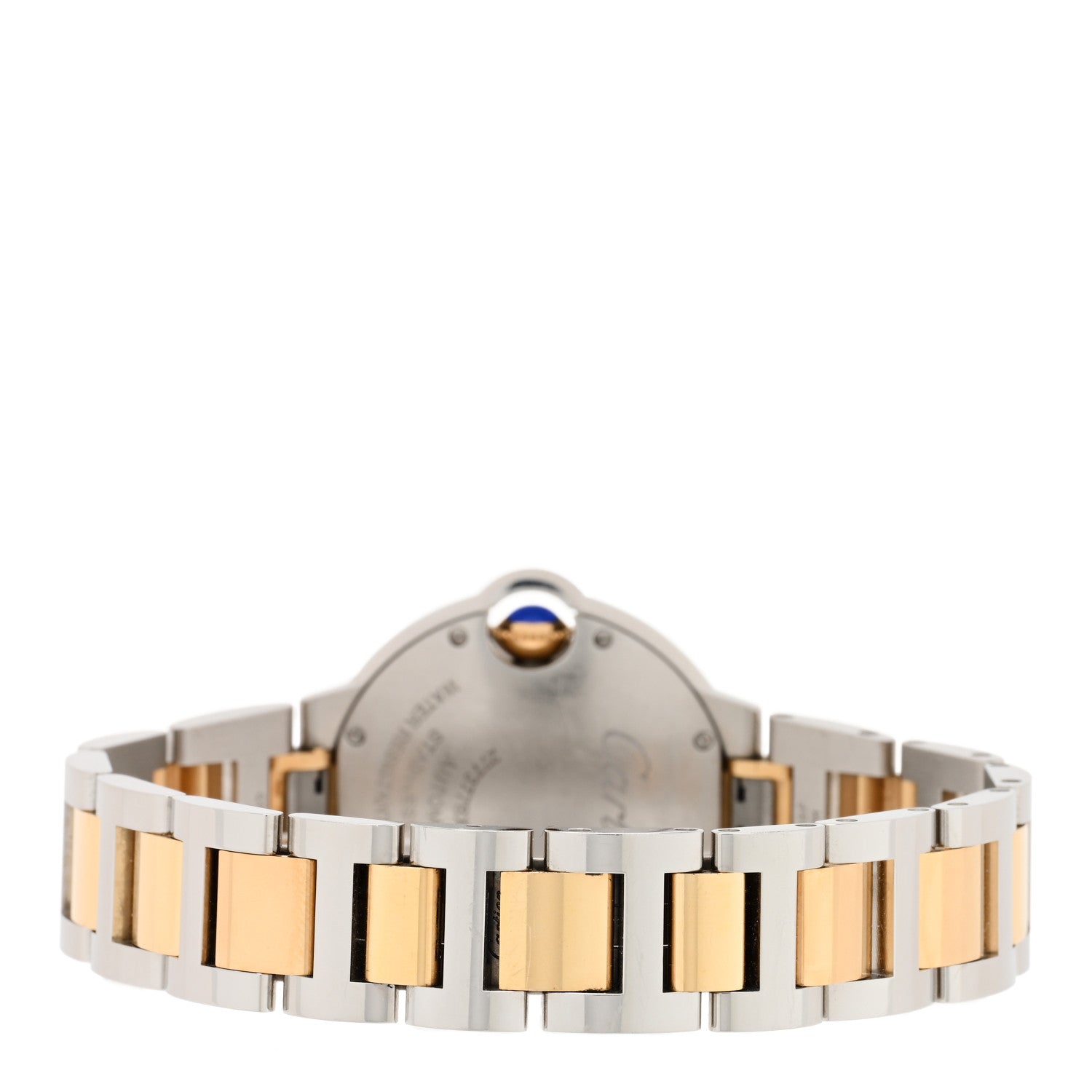 Cartier Stainless Steel 18K Yellow Gold 33mm Ballon Bleu De Cartier Automatic Watch 3 of 5
