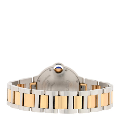 Cartier Stainless Steel 18K Yellow Gold 33mm Ballon Bleu De Cartier Automatic Watch 3 of 5