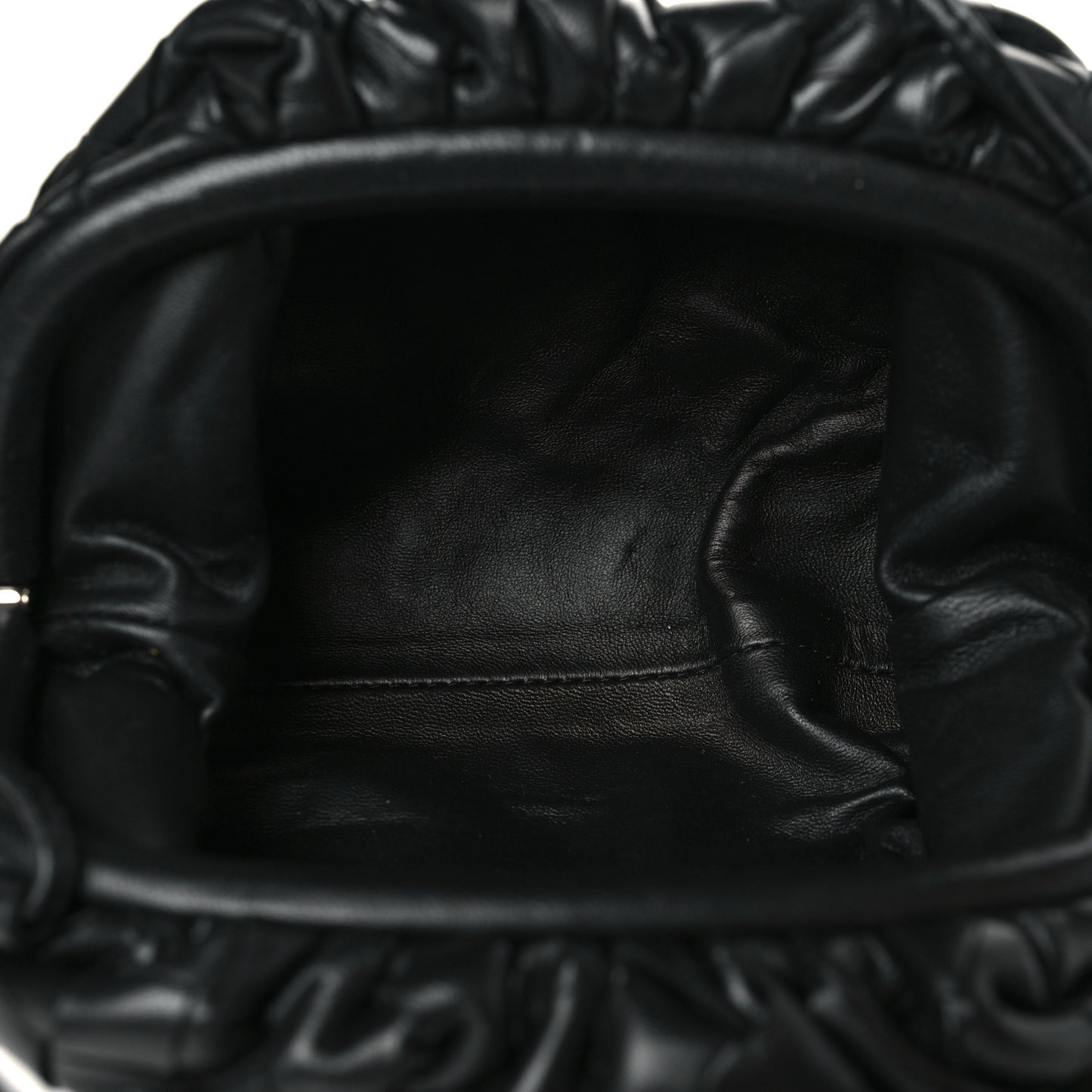 Nappa Intrecciato The Mini Pouch Black
