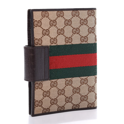 Gucci GG Monogram Web Agenda Brown 3 of 7