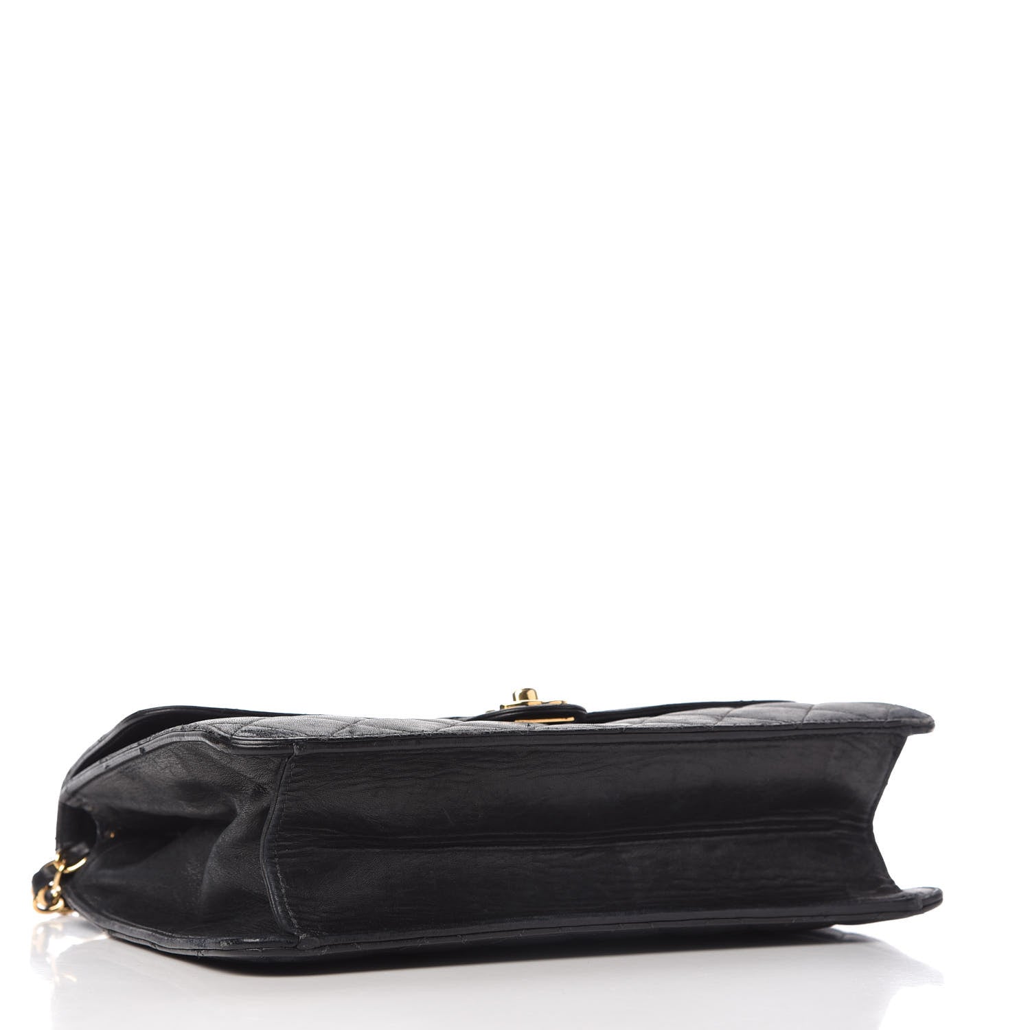 Chanel Lambskin Quilted Small Single Flap Bag Black 4 of 10