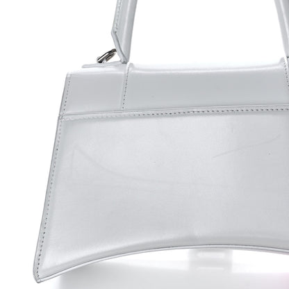 Balenciaga Shiny Box Calfskin Small Hourglass Top Handle Bag White 18 of 20