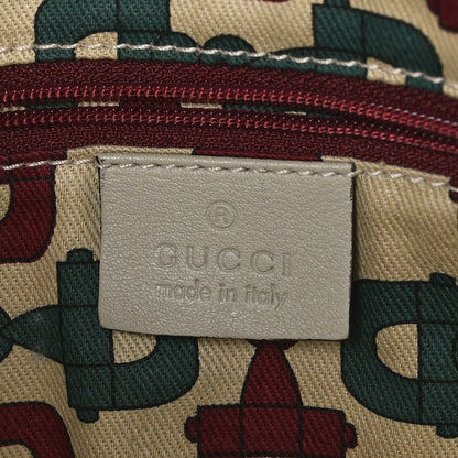 Gucci Guccissima Small D Ring Messenger Off White 6 of 9