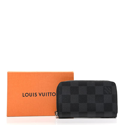 Louis Vuitton Damier Graphite Zippy Coin Purse Vertical 9 of 9