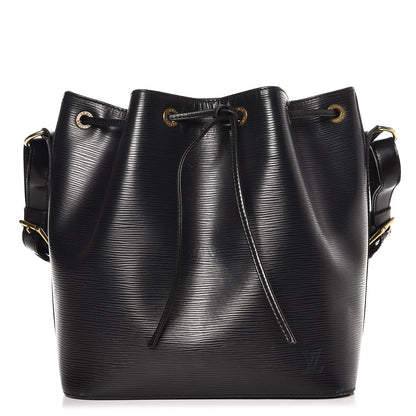 Louis Vuitton Epi Petit Noe Black 1 of 11