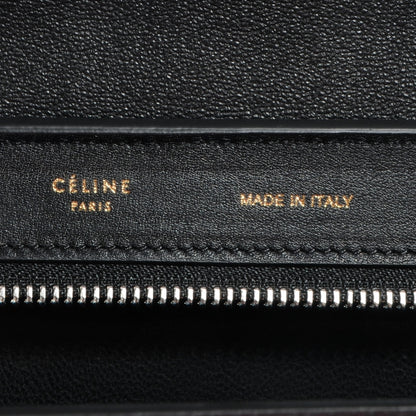 Celine Calfskin and Suede Small Tri-Color Trapeze Turquoise 6 of 8