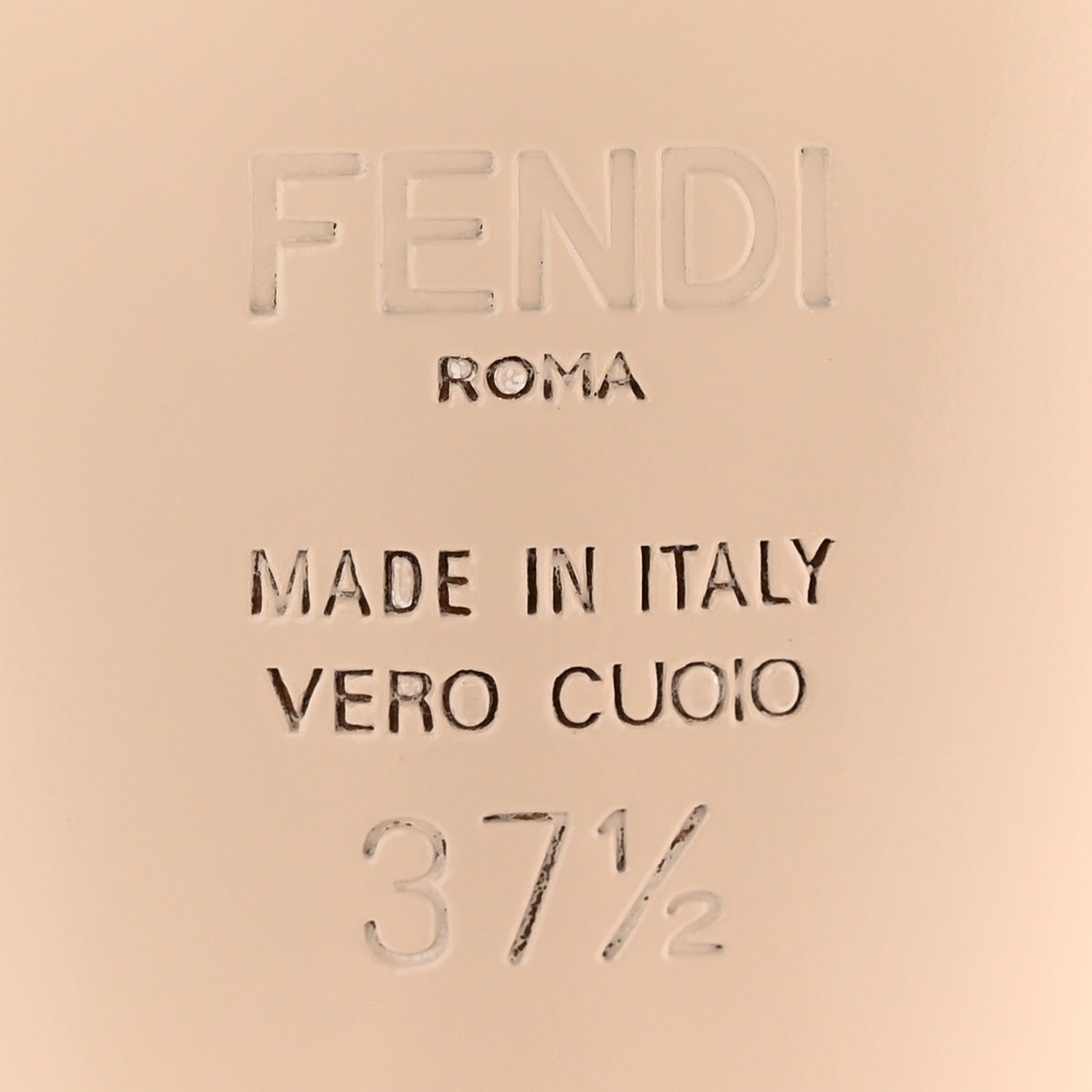 Fendi Technical Mesh Vitello Gommato FF Colibri 55mm Pumps 37.5 Tobacco Moro Black 6 of 16