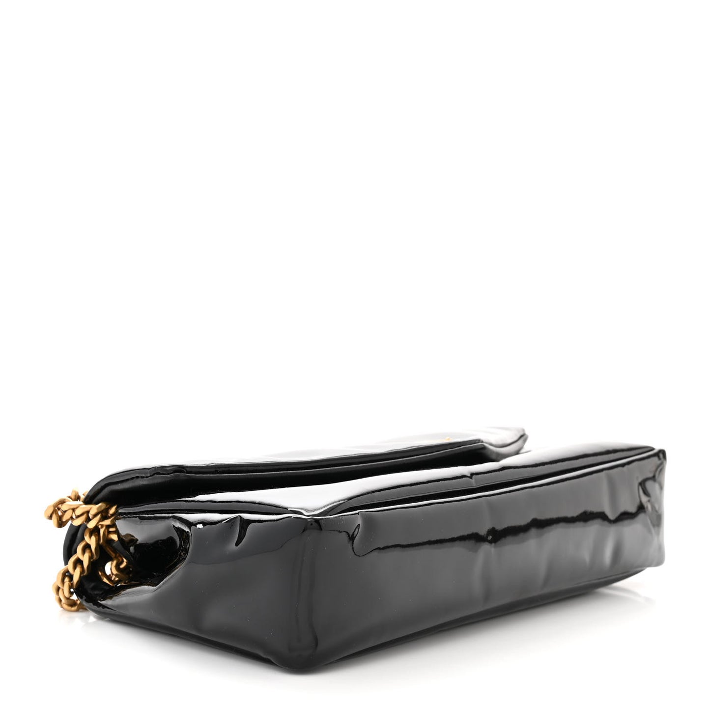 Patent Calfskin Calypso Black