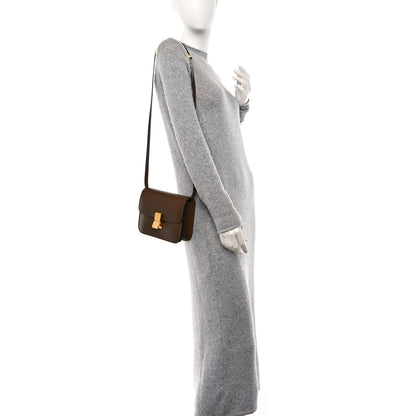 Celine Box Calfskin Teen Classic Box Flap Bag Camel 2 of 11
