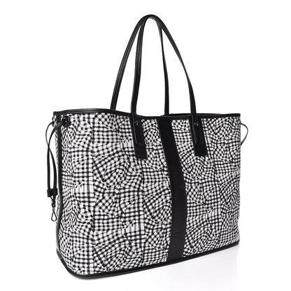 MCM Visetos Large Liz Reversible Shopper Tote Black 5 of 22