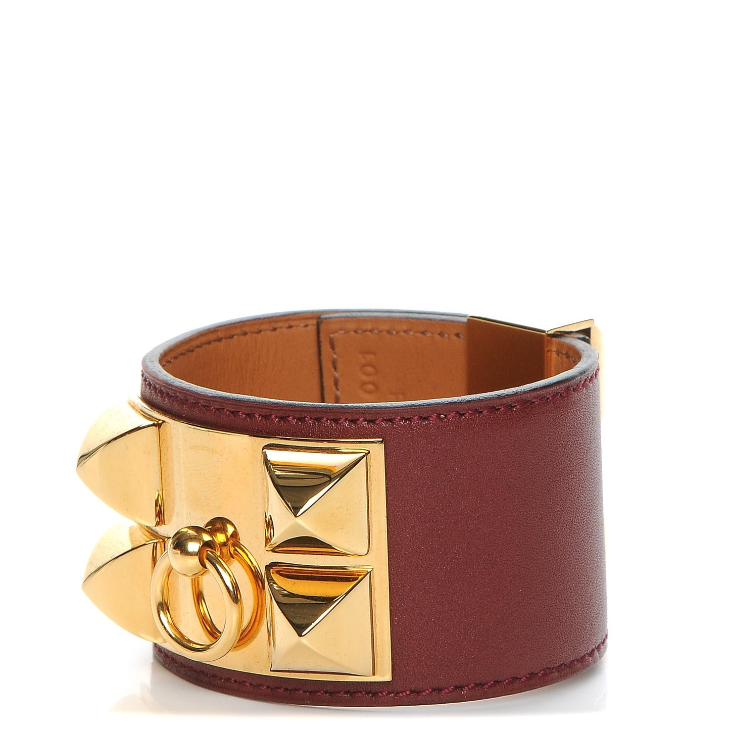Tadelakt Collier De Chien CDC Bracelet S Rouge H