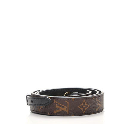 Louis Vuitton Monogram Bandouliere Shoulder Strap XL Black 2 of 6