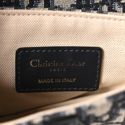 Christian Dior Oblique Mini Saddle Bag Blue 10 of 19