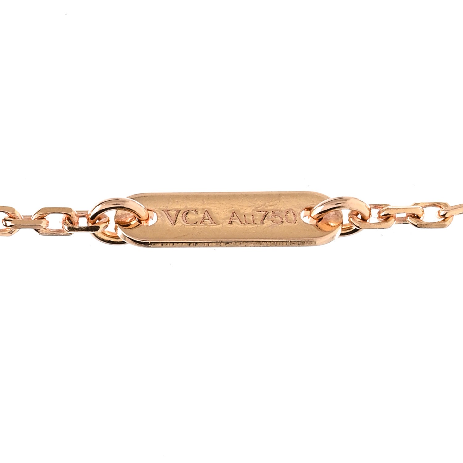 Van Cleef & Arpels 18K Rose Gold Sweet Alhambra Bracelet 4 of 5