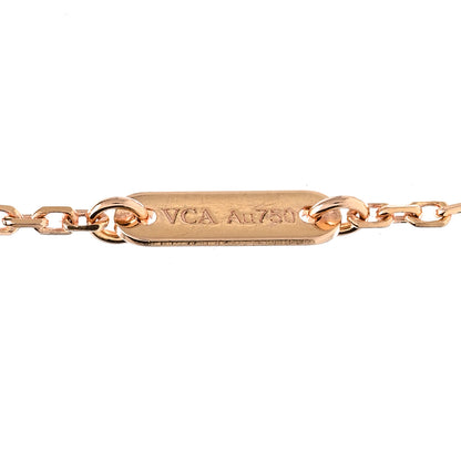 Van Cleef & Arpels 18K Rose Gold Sweet Alhambra Bracelet 4 of 5