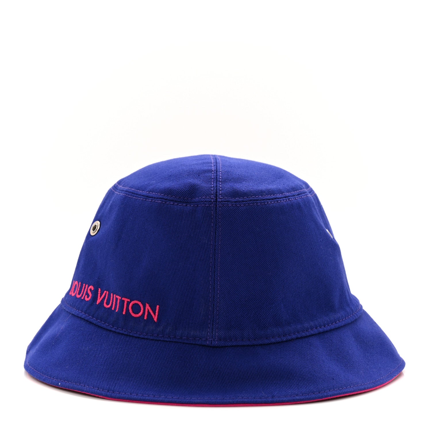 Louis Vuitton Monogram Illusion Reversible Bucket Hat M Pink Purple 5 of 15